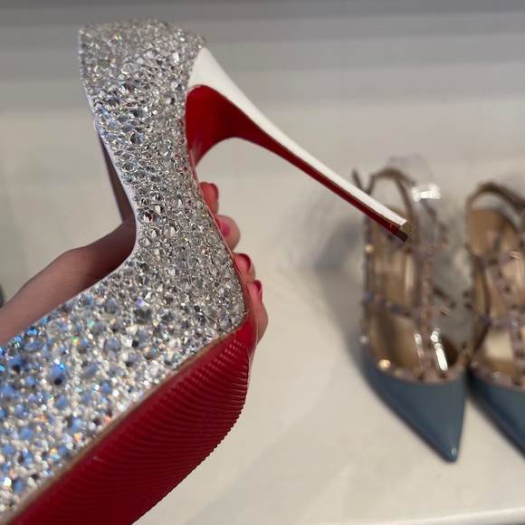 Louboutin pumps so Kate swarovski Custom 1 of 1 - Picture 10 of 16